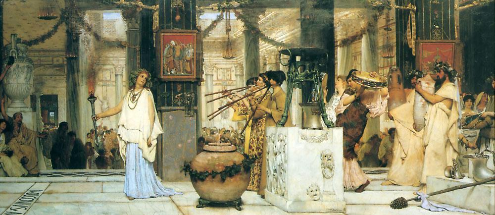 Sir Lawrence Alma-Tadema The Vintage Festival